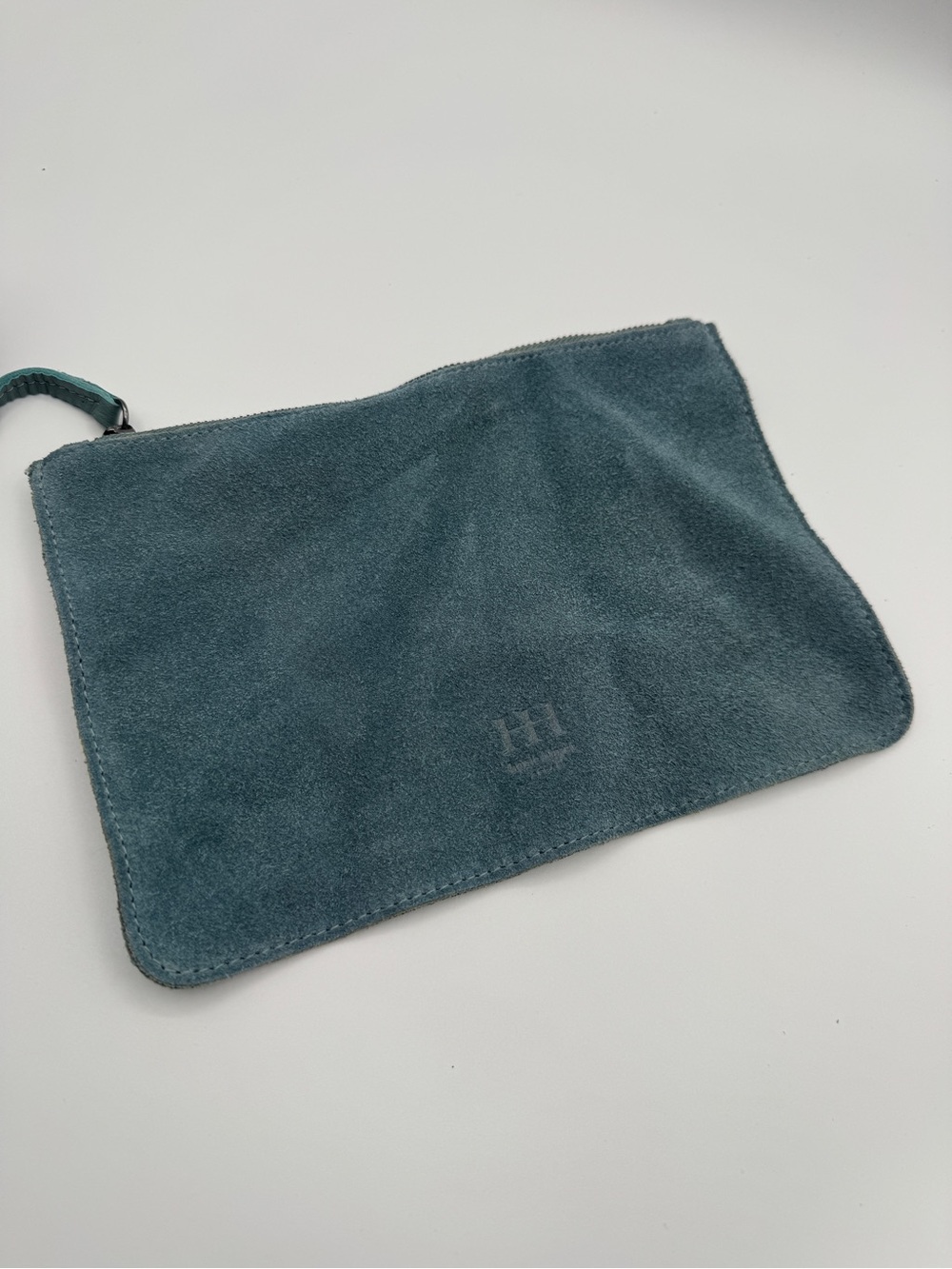 Haute Hippie Teal Suede Shoulder Hobo - Picture 3 of 3